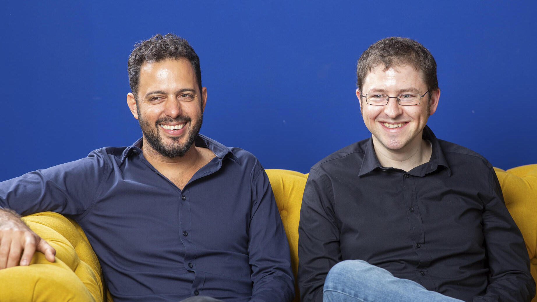 מייסדי Augury אוגורי מימין המנכ"ל סער יוסקוביץ' ו סמנכ"ל טכנולוגיות גל שאול