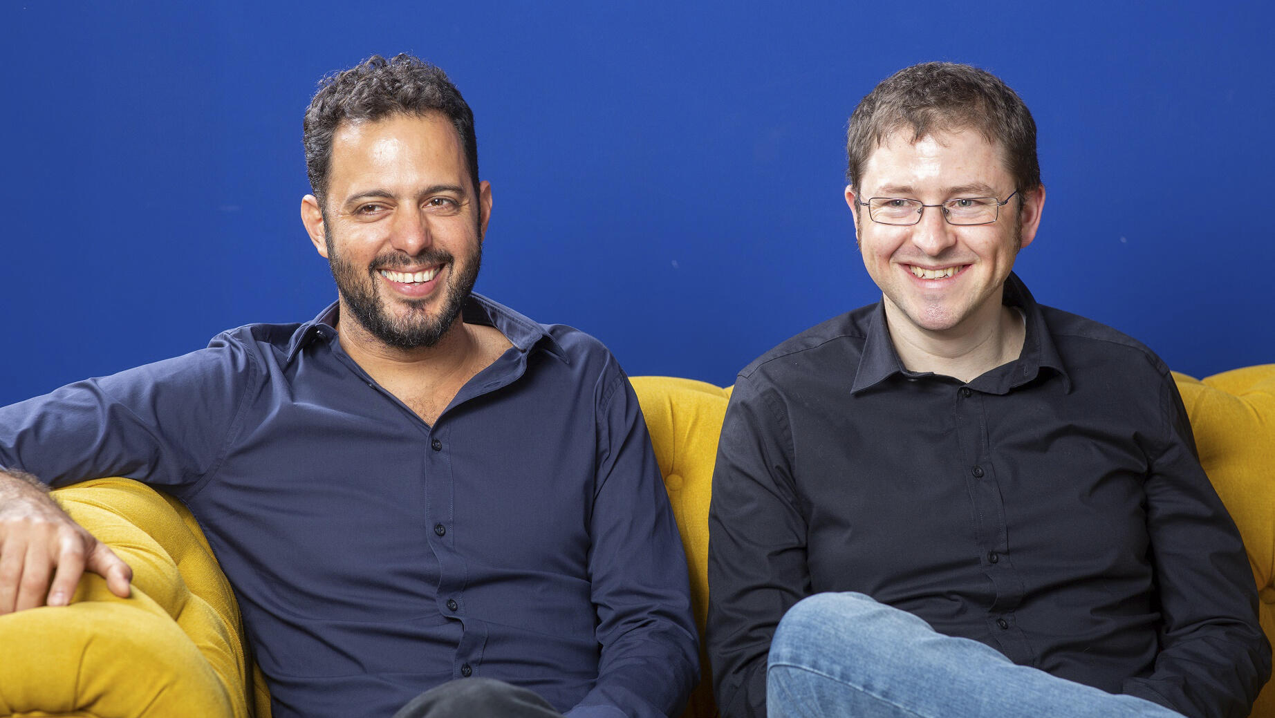 מייסדי Augury אוגורי מימין המנכ"ל סער יוסקוביץ' ו סמנכ"ל טכנולוגיות גל שאול