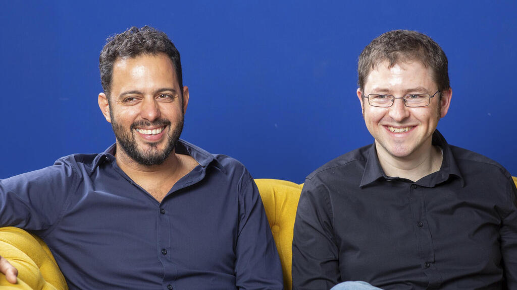 מייסדי Augury אוגורי מימין המנכ"ל סער יוסקוביץ' ו סמנכ"ל טכנולוגיות גל שאול