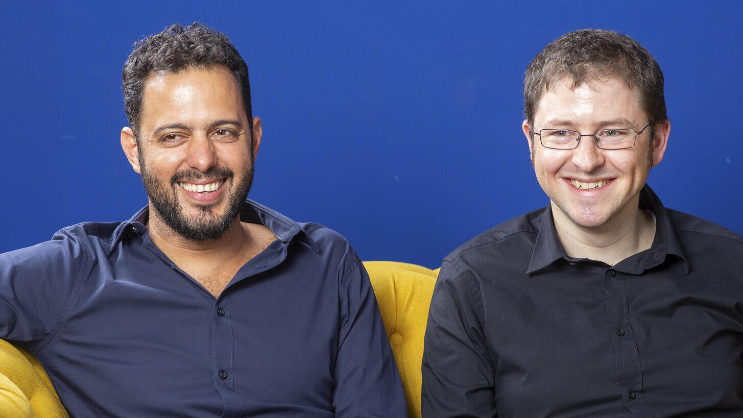 מייסדי Augury אוגורי מימין המנכ"ל סער יוסקוביץ' ו סמנכ"ל טכנולוגיות גל שאול