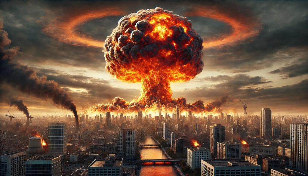 פצצה גרעינית פצצת אטום פיצוץ אטומי