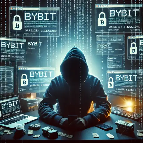 Bybit hack graphic. 