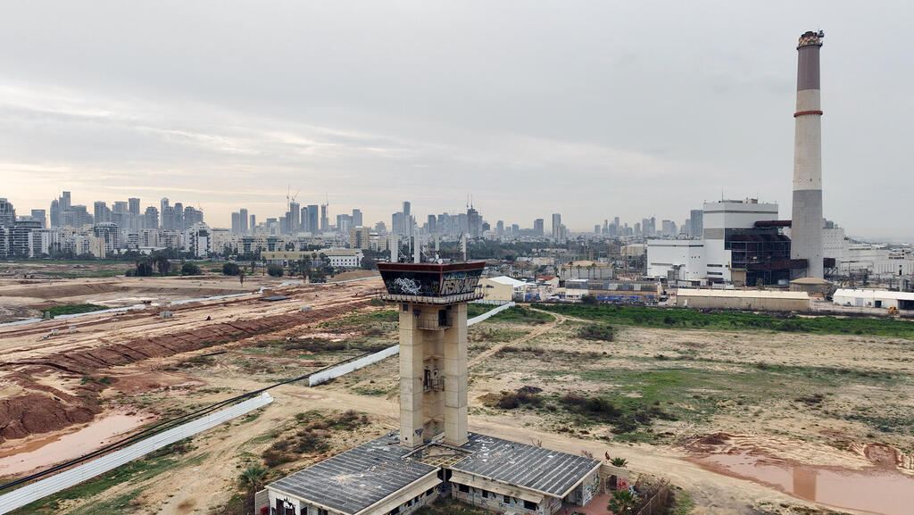 מתחם שדה דב לאחר הפינוי תחנת הכוח רדינג