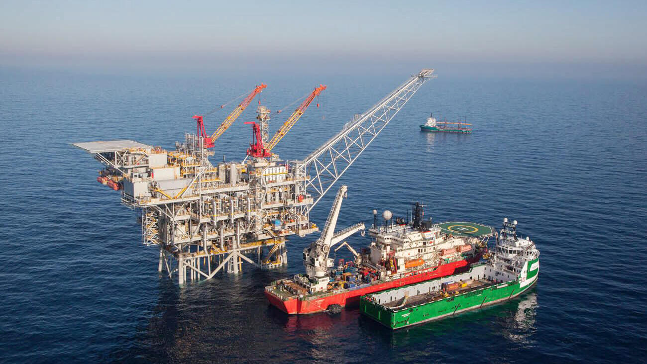 קידוח גז מאגר תמר