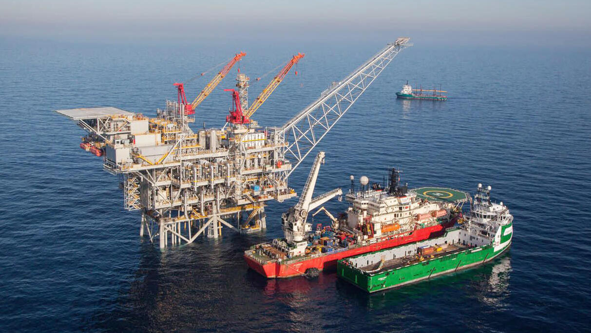 קידוח גז מאגר תמר