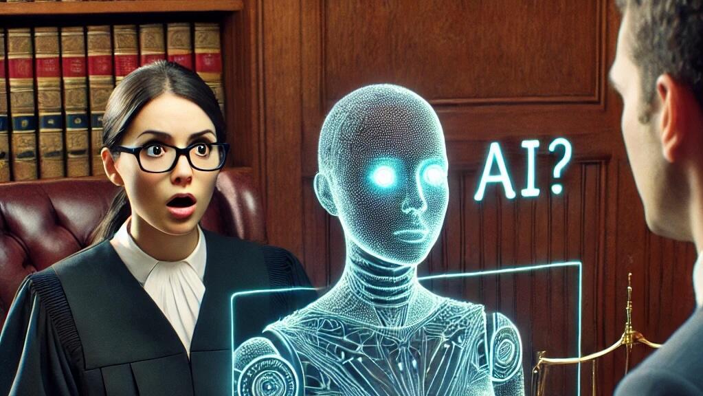 בית משפט (נוצר על יד AI)