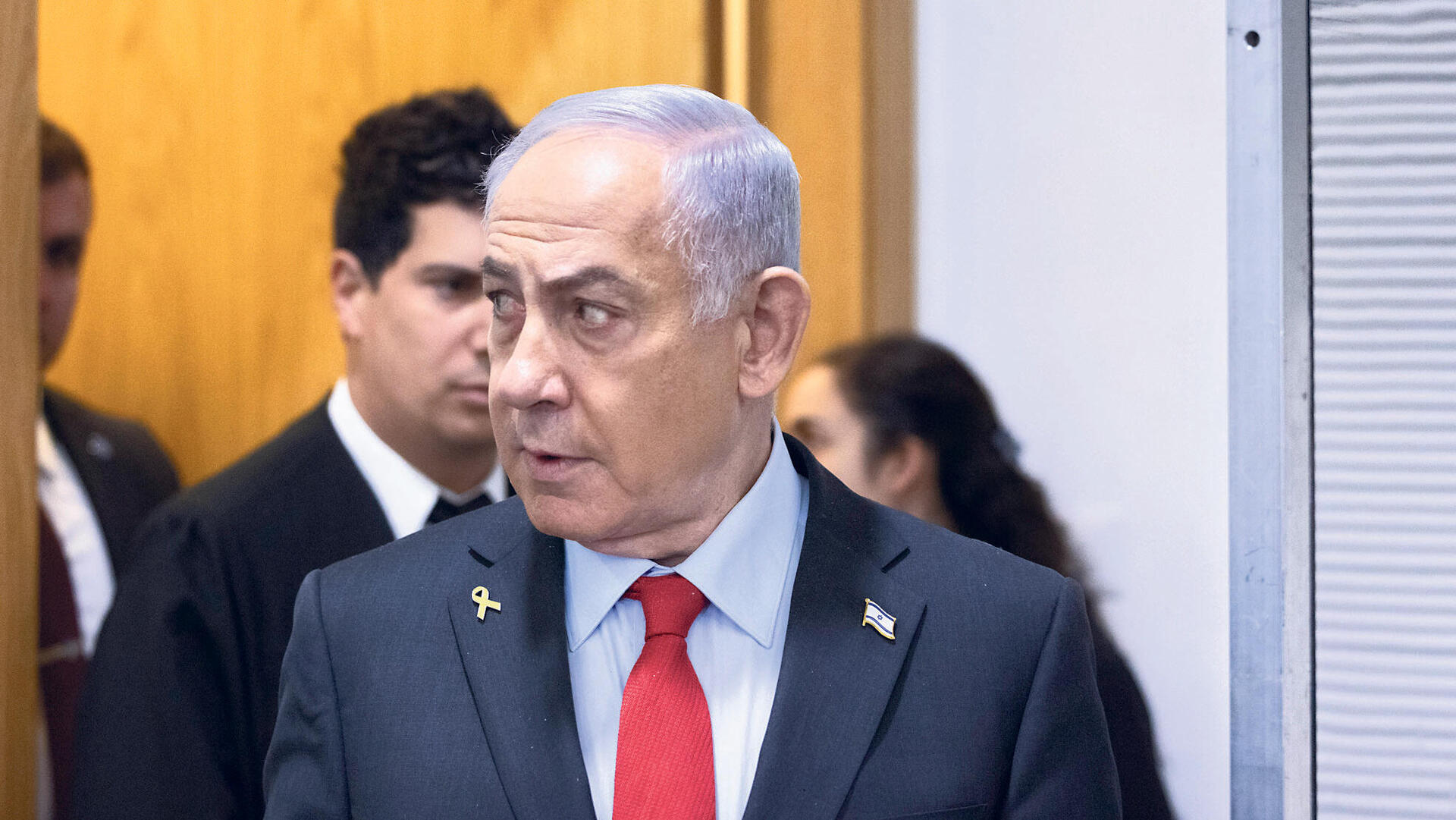 ראש הממשלה בנימין נתניהו בבית המשפט 24.2.25