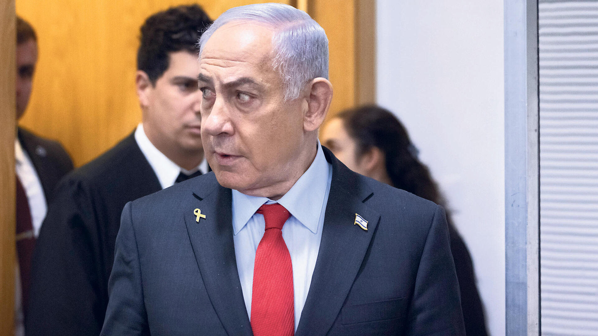 ראש הממשלה בנימין נתניהו בבית המשפט 24.2.25