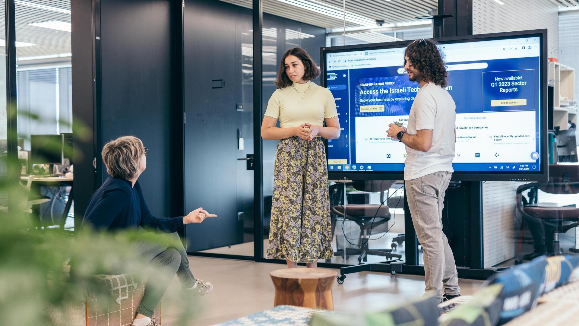 Startup Nation Central’s Finder team