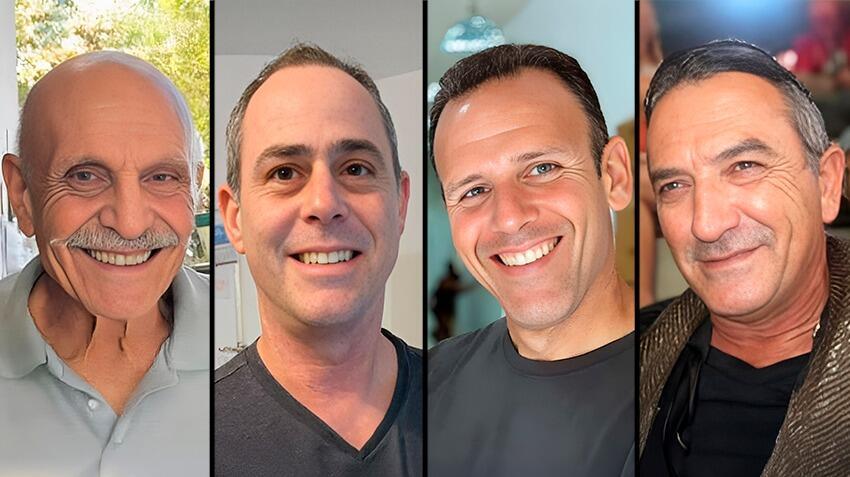 איציק אלגרט אוהד יהלומי צחי עידן ו שלמה מנצור ( באדיבות המשפחה) איציק אלגרט אוהד יהלומי צחי עידן ו שלמה מנצור