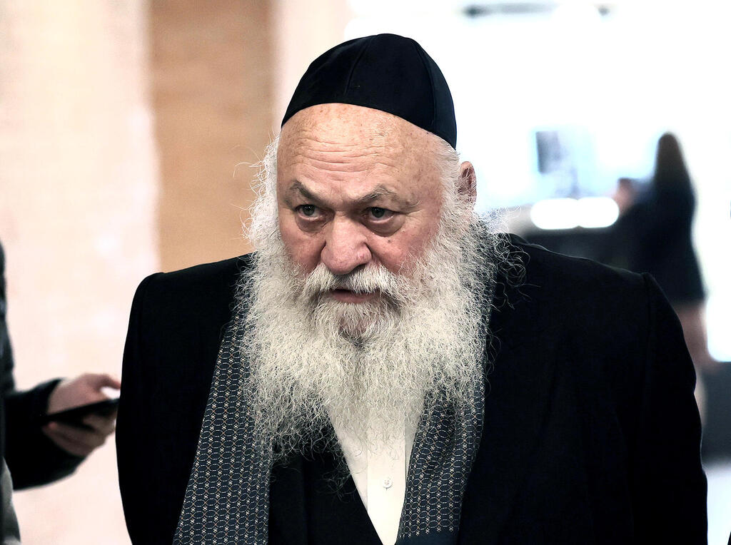יצחק גולדקנופף שר הבינוי והשיכון 11.11.24