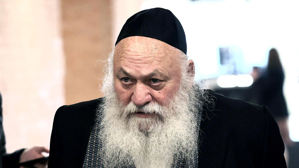 יצחק גולדקנופף שר הבינוי והשיכון 11.11.24