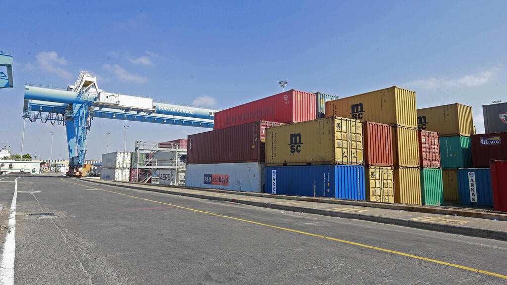 מכולות ב נמל אשדוד