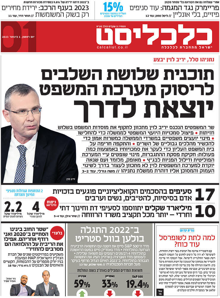 שער כלכליסט 1.1.23