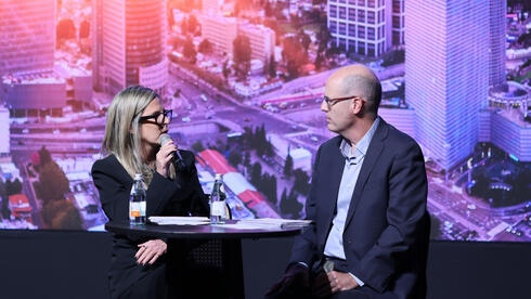 Meta’s Adi Soffer Teeni in conversation with SNC’s Avi Hasson during the MNC summit 