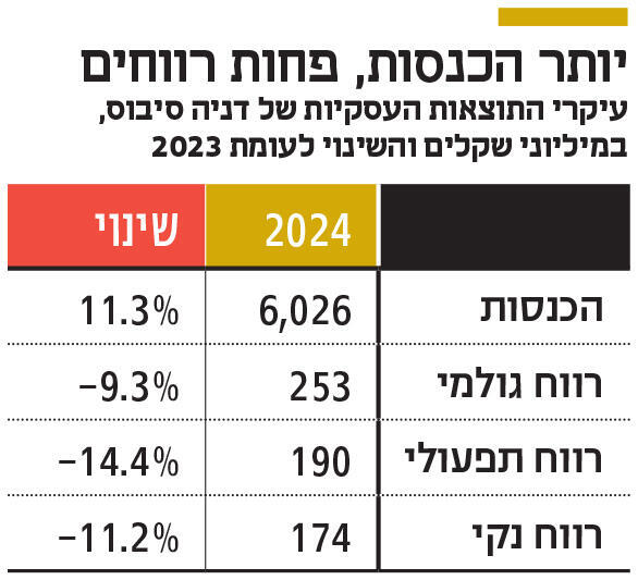 אינפו יותר הכנסות, פחות רווחים