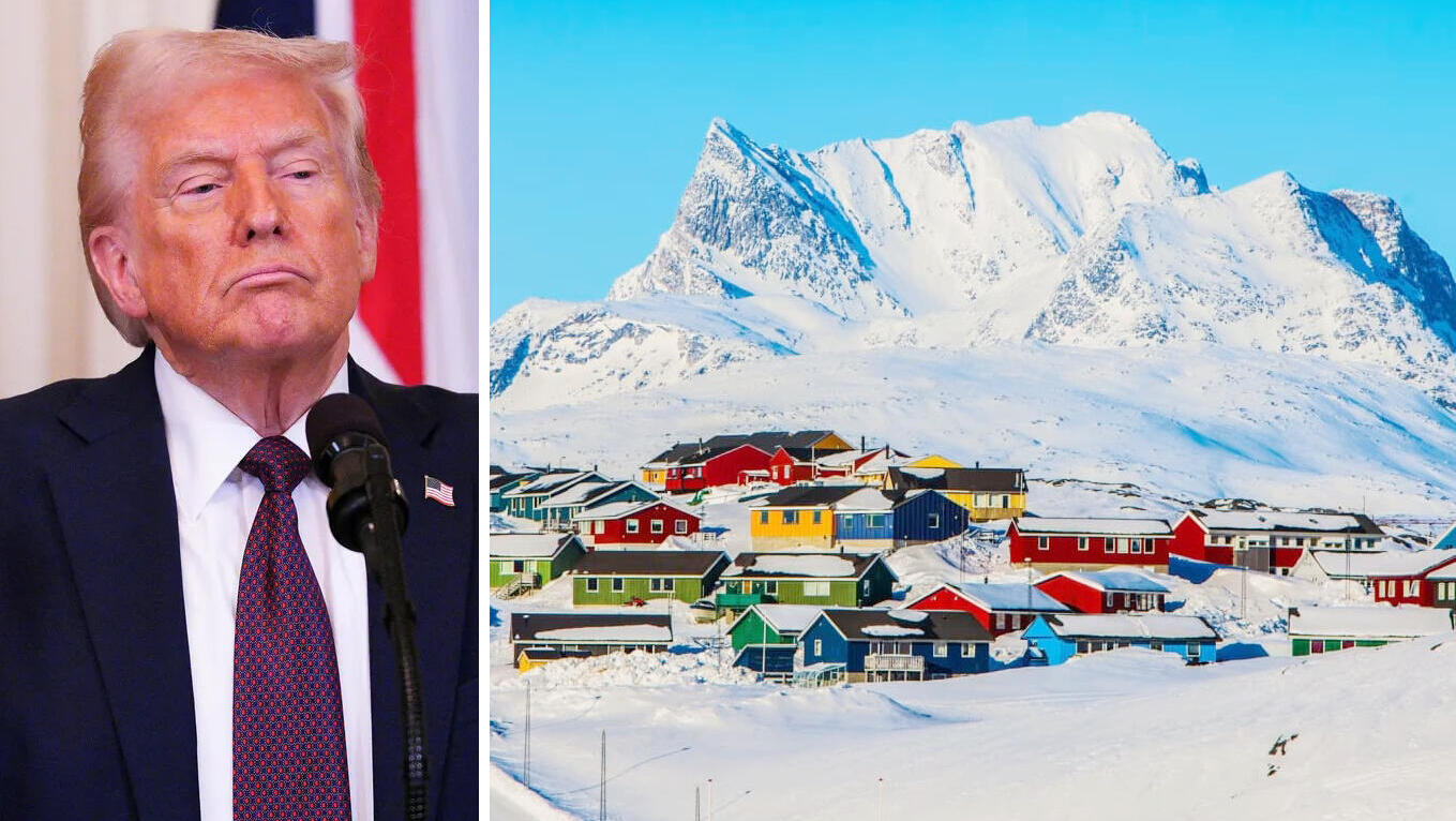 דונלד טראמפ גרינלנד