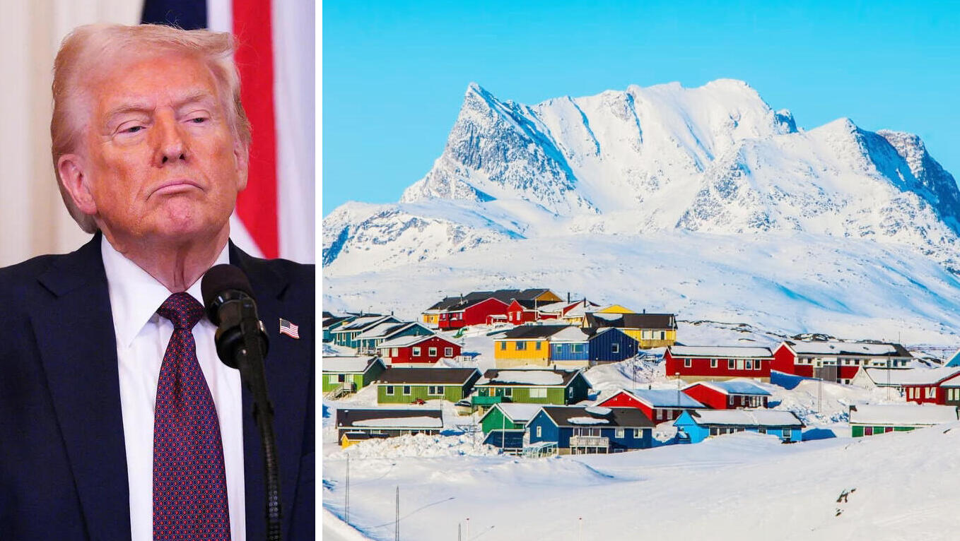 דונלד טראמפ גרינלנד