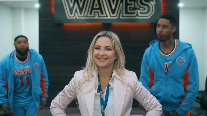 Kate Hudson in "Waves" on Netflix. Kate Hudson in "Waves" on Netflix.