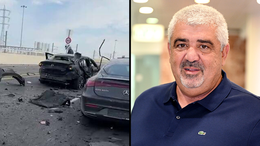 כביש 20 איילון דרום  פיצוץ מטען חבלה ברכב ראש העיר בת ים לשעבר שלומי לחיאני שלמה לחיאני