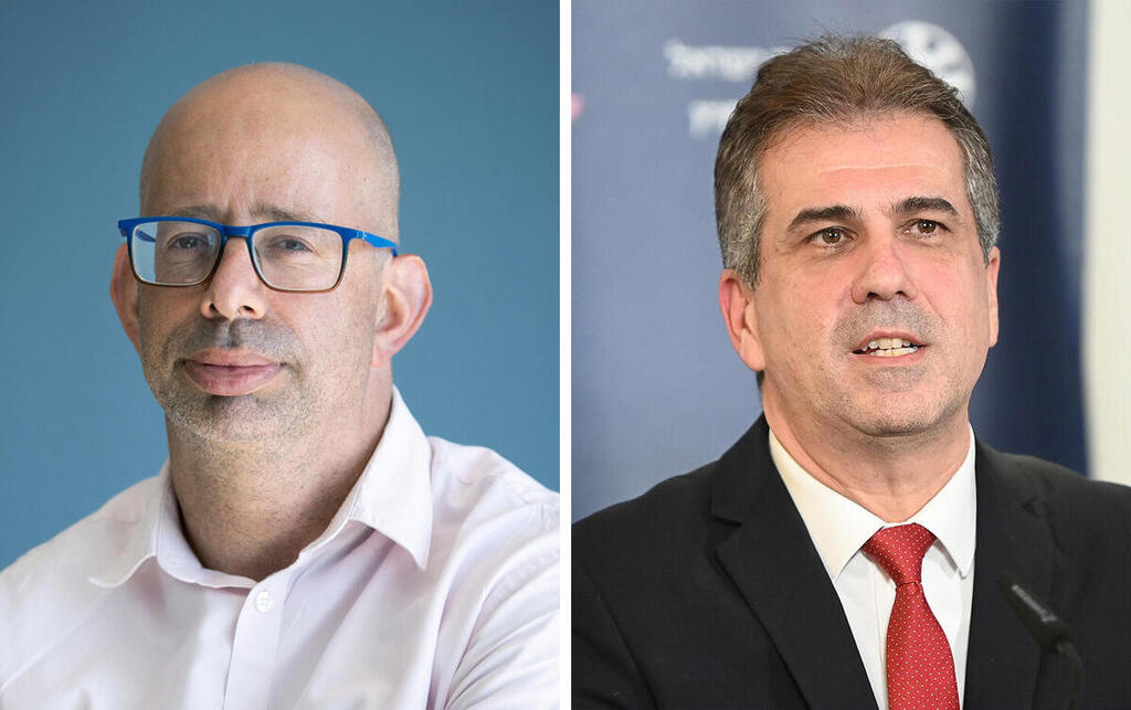 שר האנרגיה אלי כהן ויו"ר רשות החשמל אמיר שביט. איחוד רשויות
(צילומים: יאיר שגיא, אלכס קולומויסקי) שר האנרגיה אלי כהן ויו"ר רשות החשמל אמיר שביט