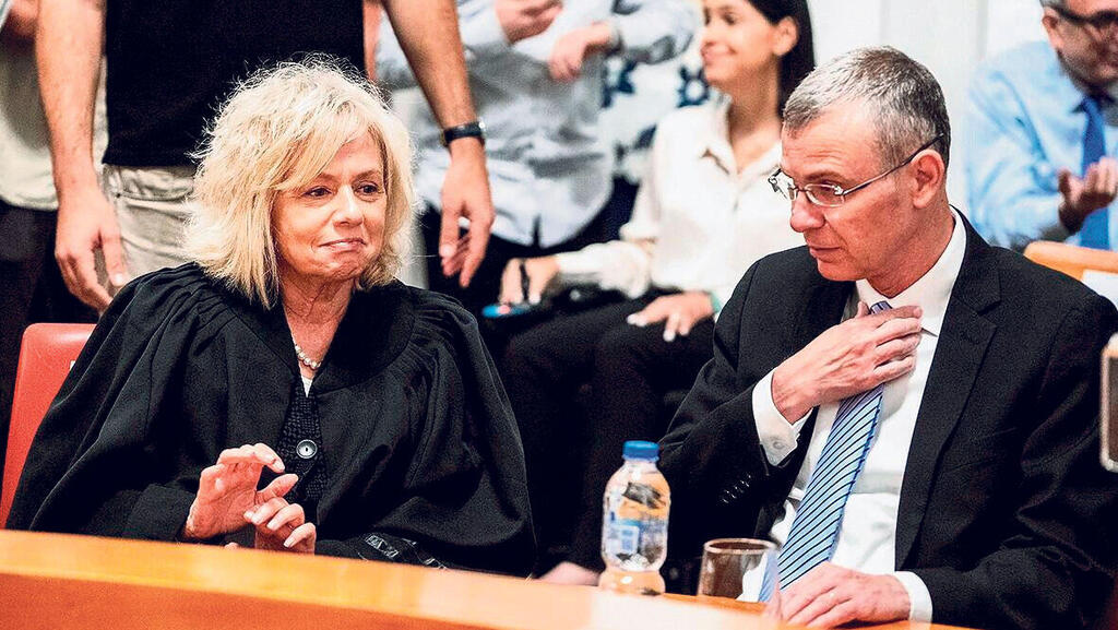שר המשפטים יריב לוין והיועמ"שית גלי בהרב־מיארה