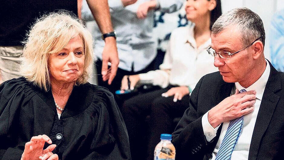 שר המשפטים יריב לוין והיועמ"שית גלי בהרב־מיארה