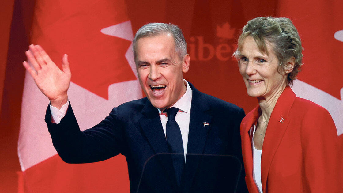 מארק קרני ואשתו דיאנה פוקס