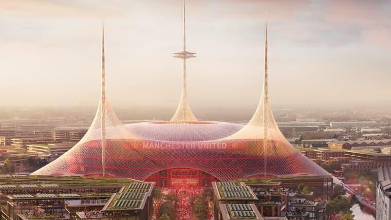 איצטדיון כדורגל חדש של מנצ'סטר יונייטד