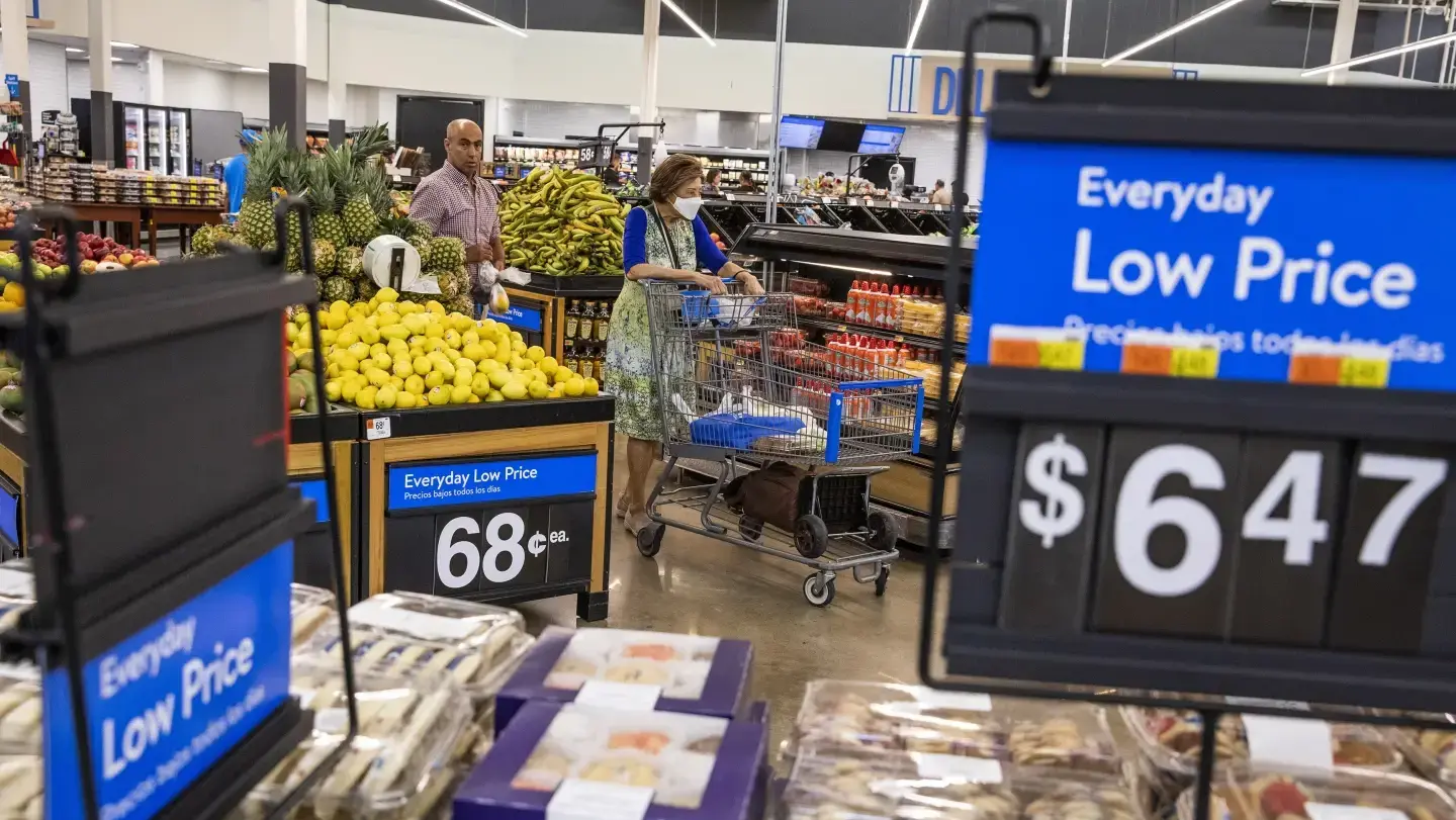 סופרמרקט וולמארט בארה"ב מחירים אינפלציה מדד המחירים