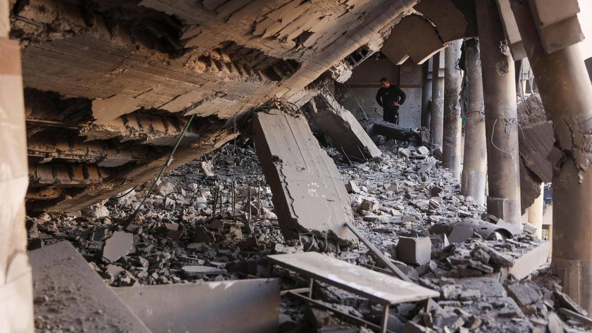 הרס ב רצועת עזה מלחמה בעזה לאחר תקיפות צה"ל 18.3.25