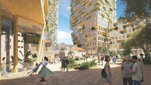 הדמיה: MVRDV בתוך כחודש: יותר מ-200 התנגדויות לתוכנית מגדלי חסבון בירושלים