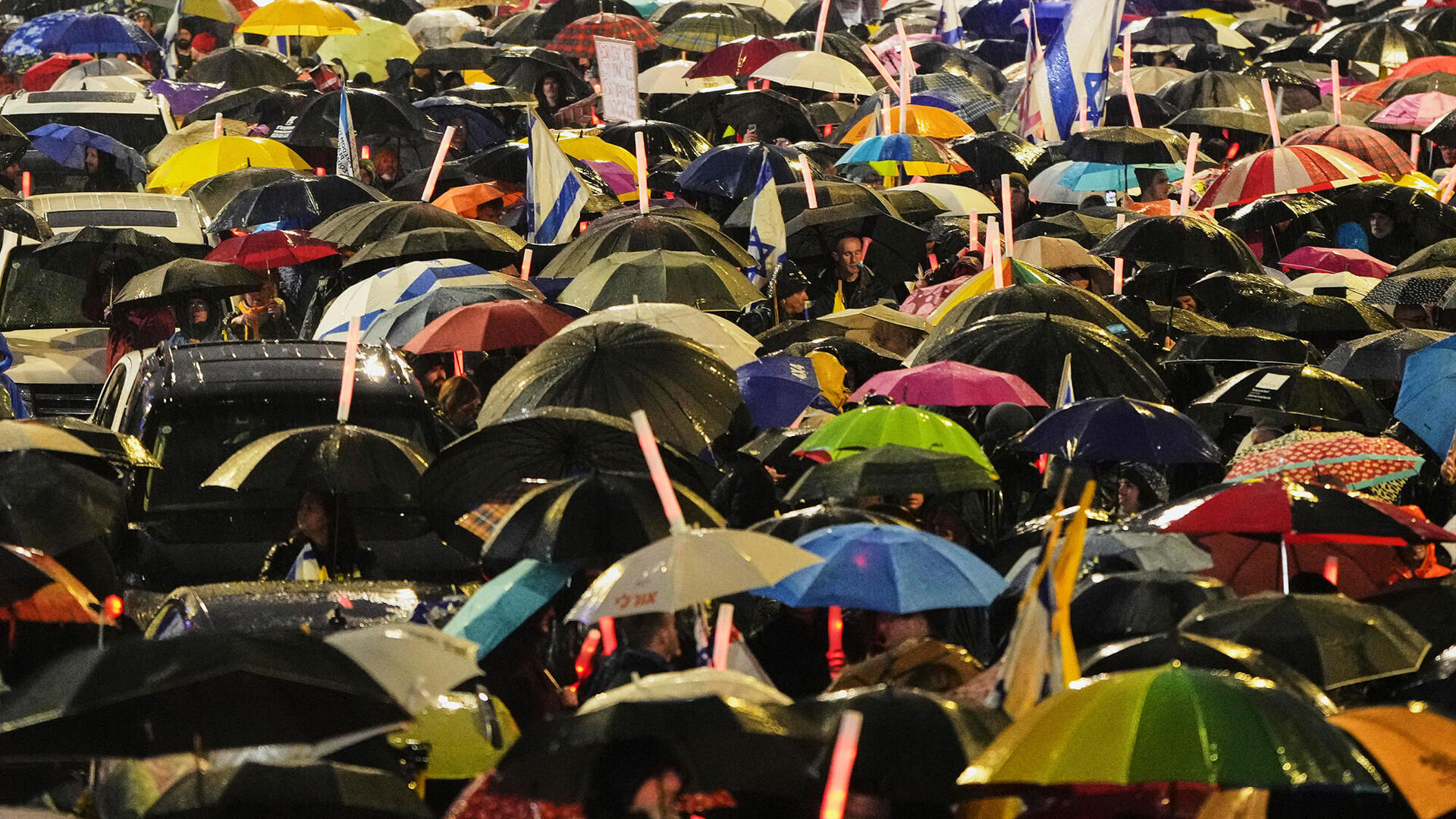 20.3.25 הפגנה מחאה נגד הממשלה בעד החטופים ונגד פיטורי רונן בר מול הכנסת ירושלים