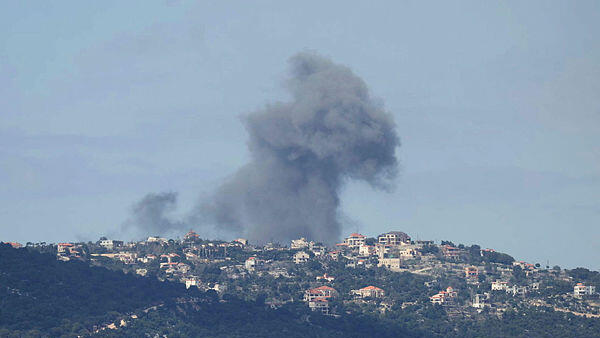 תקיפה של חיל האוויר בלבנון, היום (צילום: AFP) תקיפה של חיל האוויר ב לבנון 22.3.25