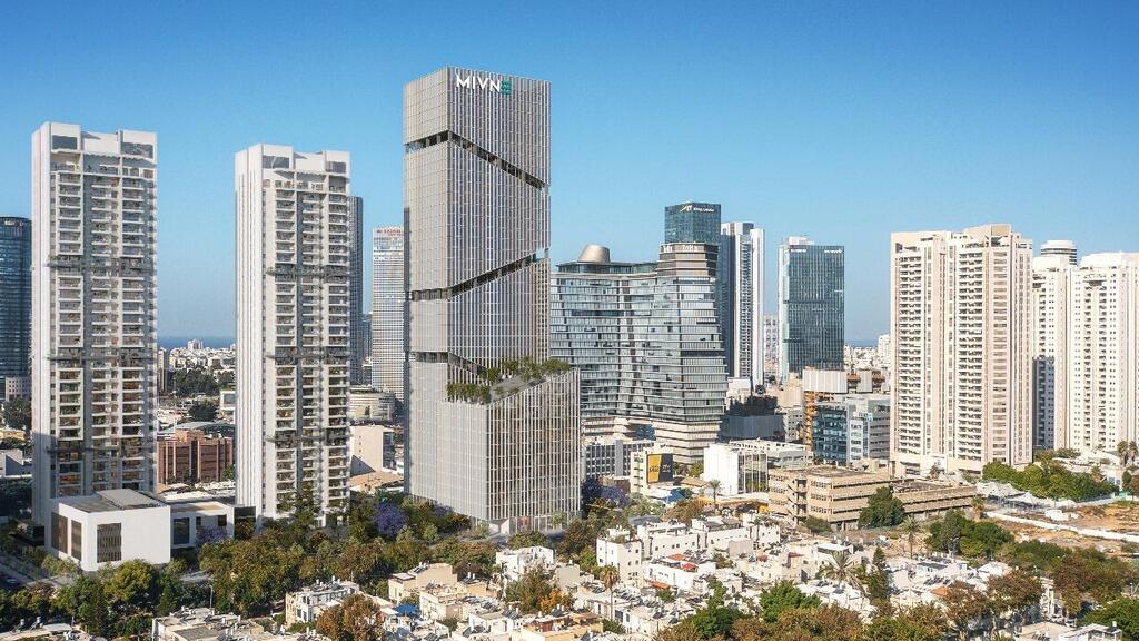 הדמיה של פרויקט הסוללים (במרכז) (באדיבות קבוצת מבנה) הדמיית פרויקט הסוללים