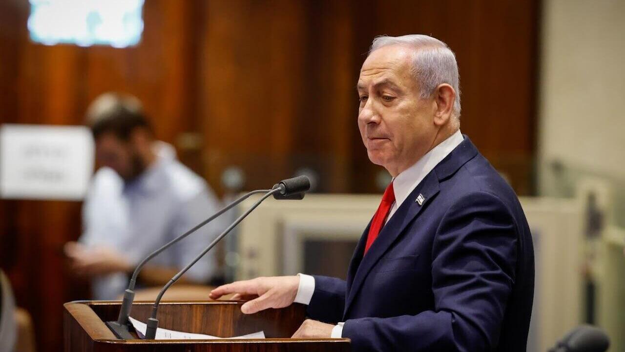 ראש הממשלה בנימין נתניהו ב מליאת הכנסת הצבעה על שינוי הרכב הוועדה לבחירת שופטים 27.3.25