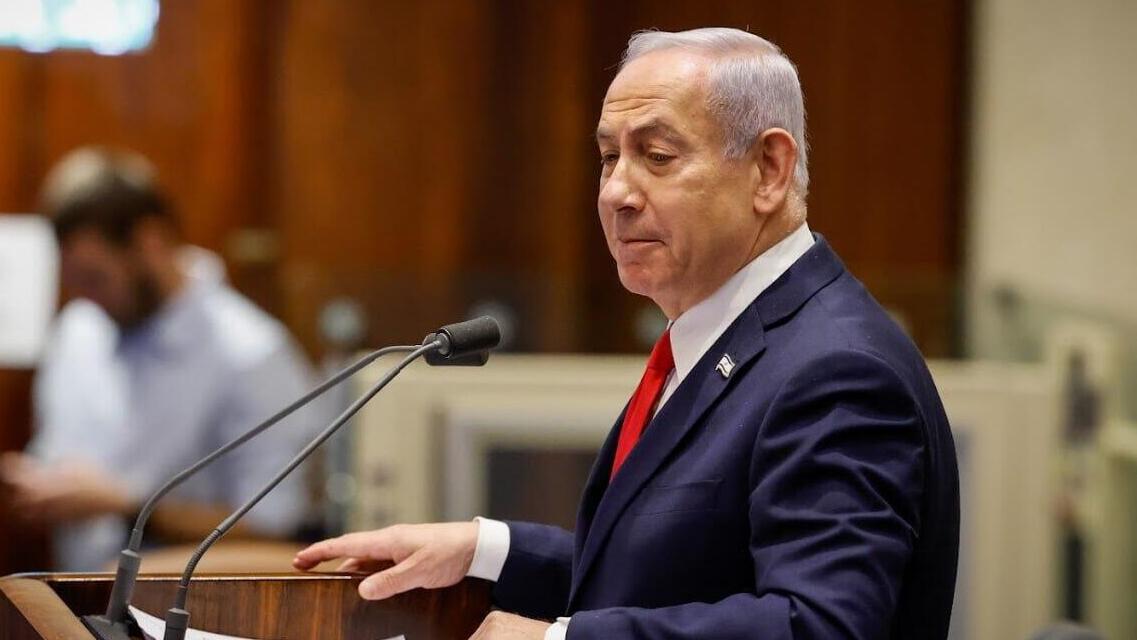 ראש הממשלה בנימין נתניהו ב מליאת הכנסת הצבעה על שינוי הרכב הוועדה לבחירת שופטים 27.3.25