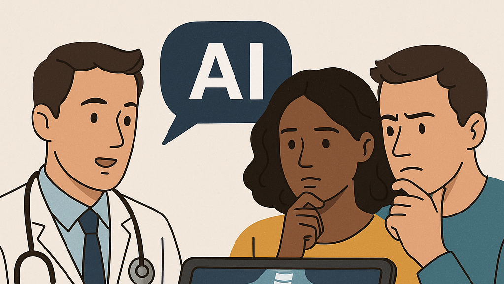 הסתמכות אנשי רפואה על AI