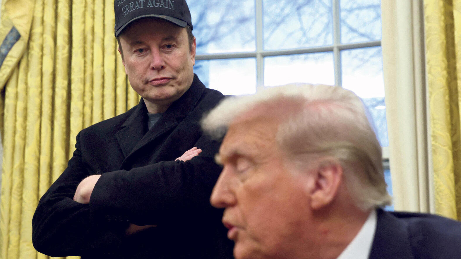 דונלד טראמפ ו אלון מאסק