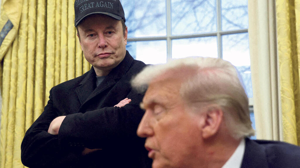 דונלד טראמפ ו אלון מאסק