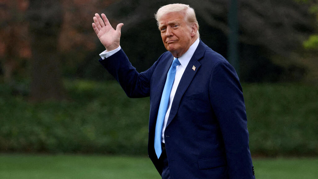 נשיא ארה"ב דונלד טראמפ 28.3.25