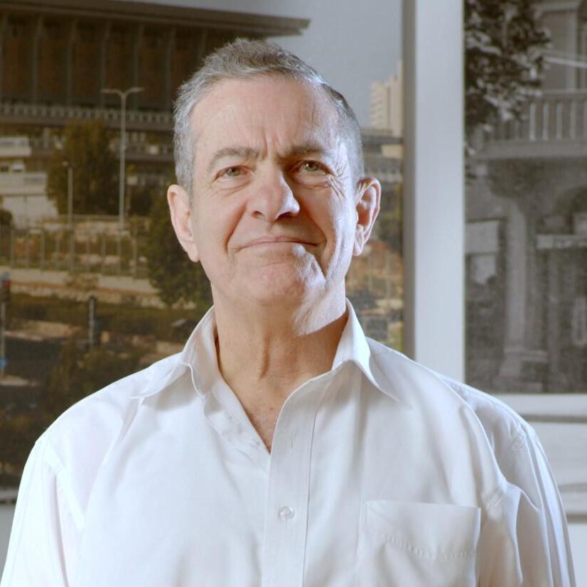 אריה ברנע (צילום: בוריס קז'דאן) אריה ברנע יו"ר עמותת עמך