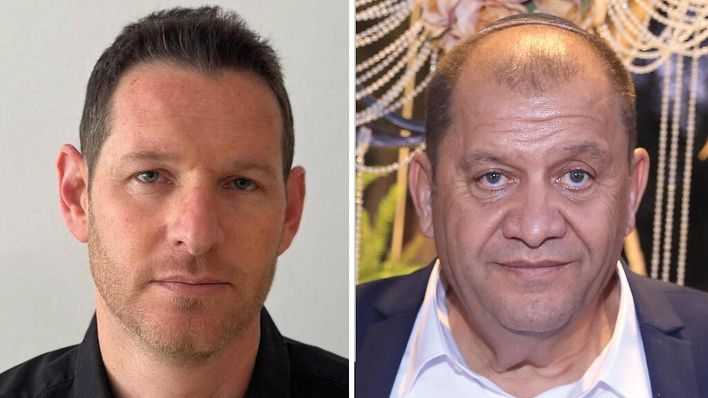 מימין: שאול נעמן מנכ"ל מחסני השוק ונדב ברקן מנכ"ל נופר אנרג'י ישראל. החברות יחזיקו בפרויקט בחלקים שווים (צילומים: יח"צ) מימין שאול נעמן נדב ברקן