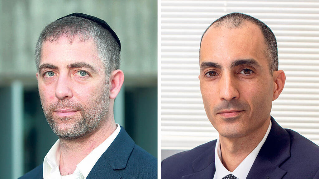 הממונה על רשות שוק ההון עמית גל ויו"ר רשות ני"ע ספי זינגר