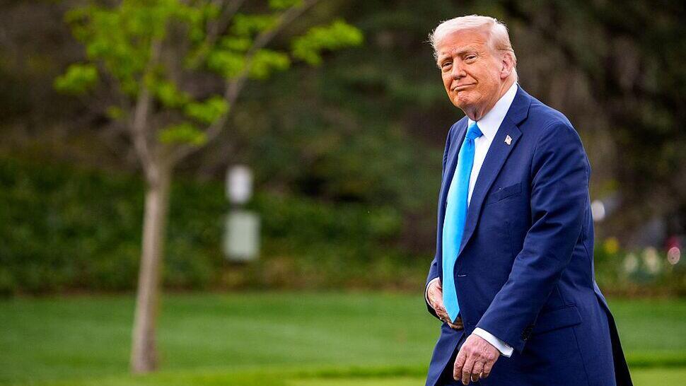 נשיא ארה"ב דונלד טראמפ מרץ 2025