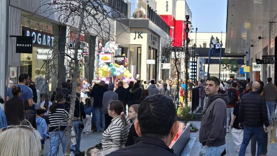 ביג פאשן גלילות בחודש הראשון מאז הפתיחה מרכז קניות פאוור סנטר