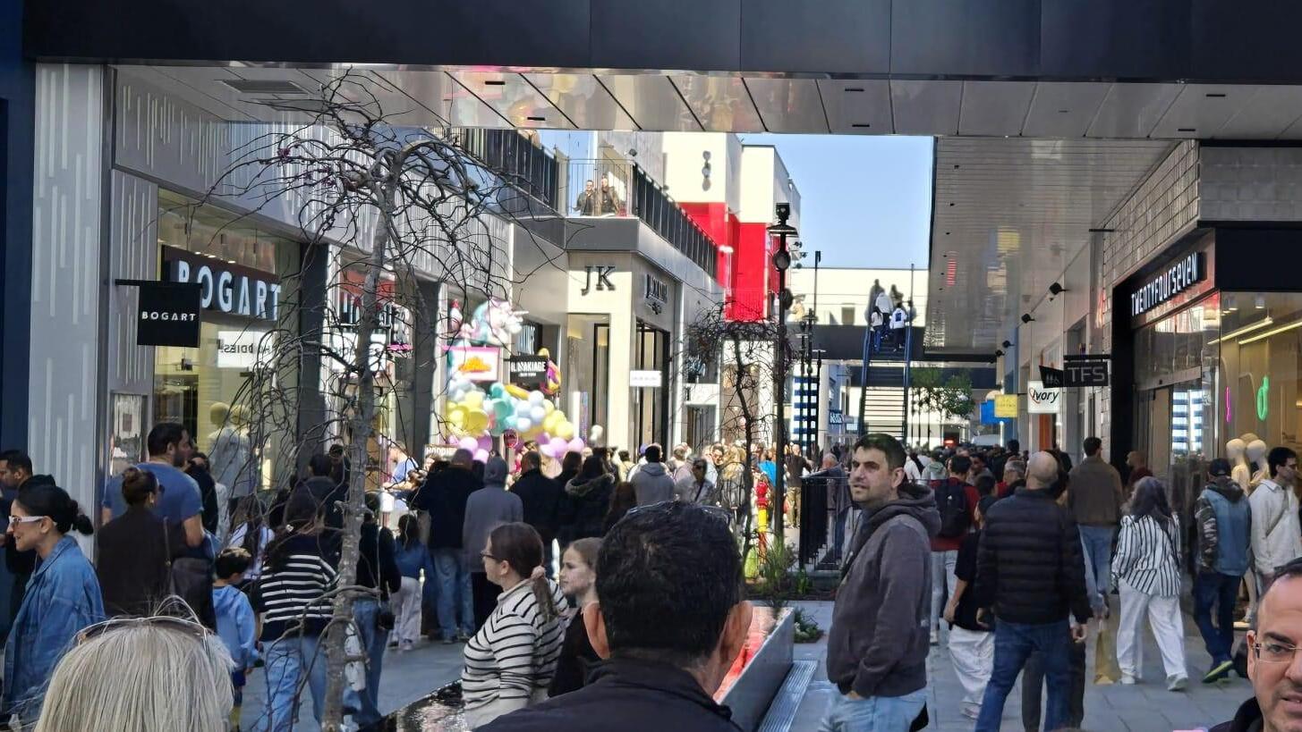 ביג פאשן גלילות בחודש הראשון מאז הפתיחה מרכז קניות פאוור סנטר