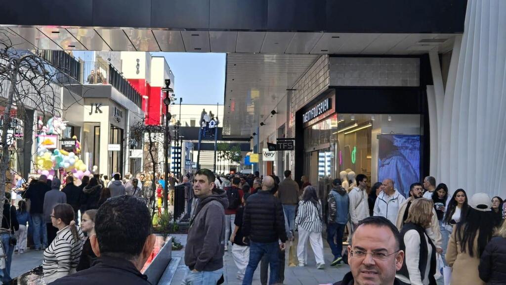 ביג פאשן גלילות בחודש הראשון מאז הפתיחה מרכז קניות פאוור סנטר