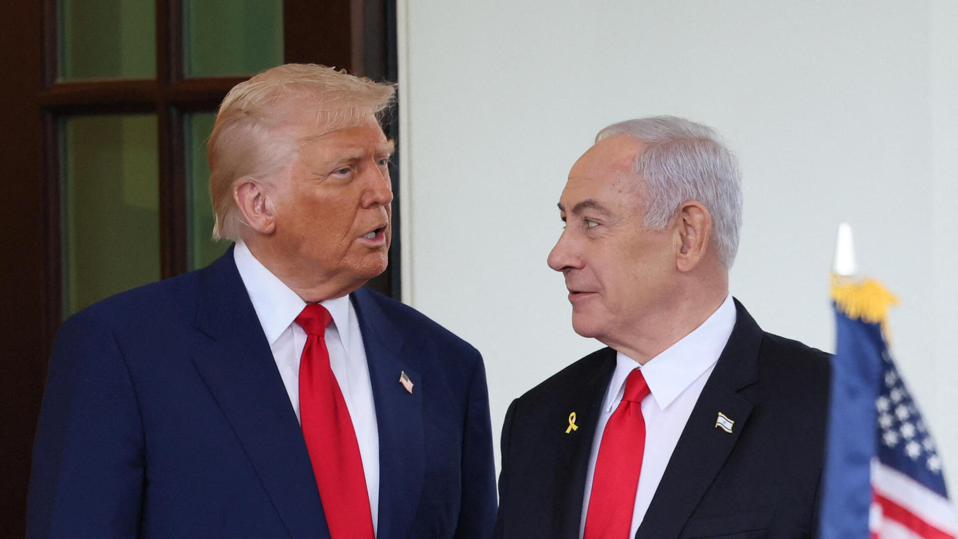 ראש הממשלה בנימין נתניהו ונשיא ארה"ב דונלד טראמפ ב בית הלבן 7.4.25