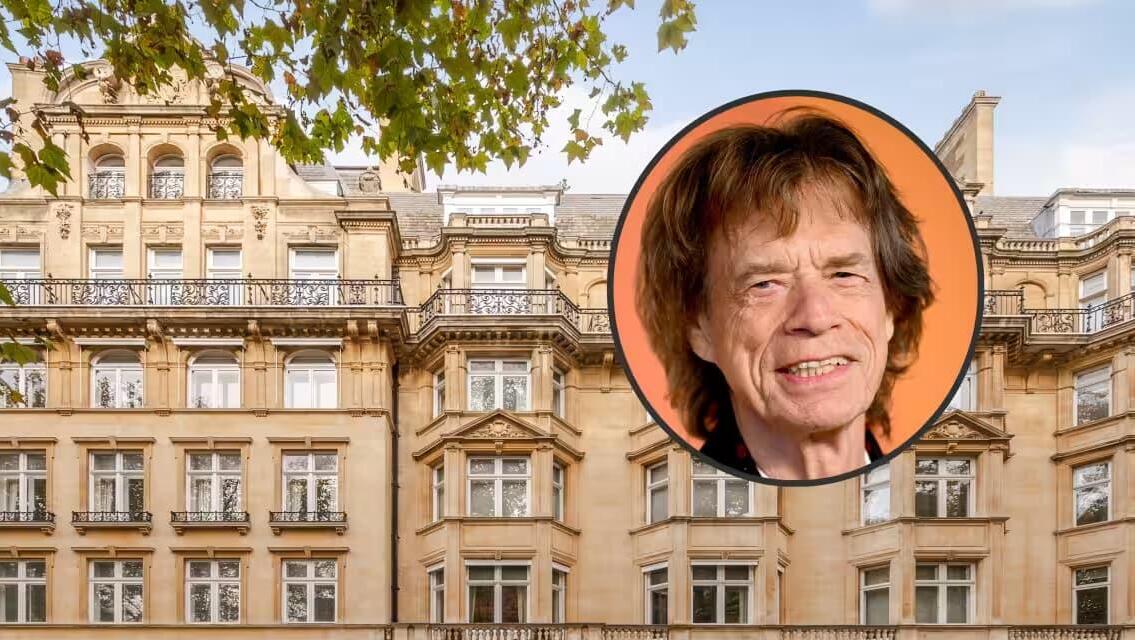 פנטהאוז של מיק ג'אגר למכירה בלונדון